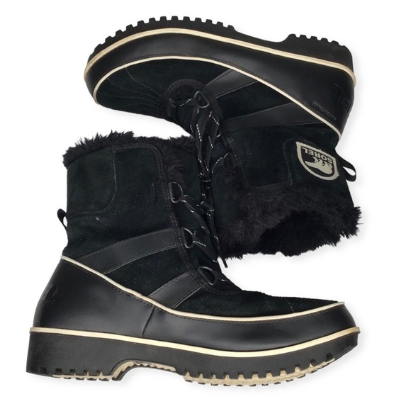 Sorel Tivoli II Boots in Black Size 10. - Picture 1 of 12